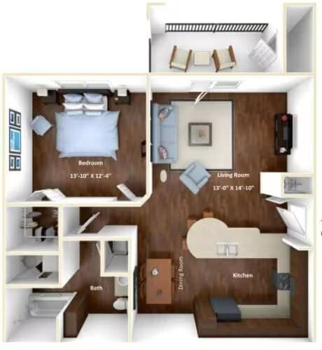 The Evergreen floor plan
