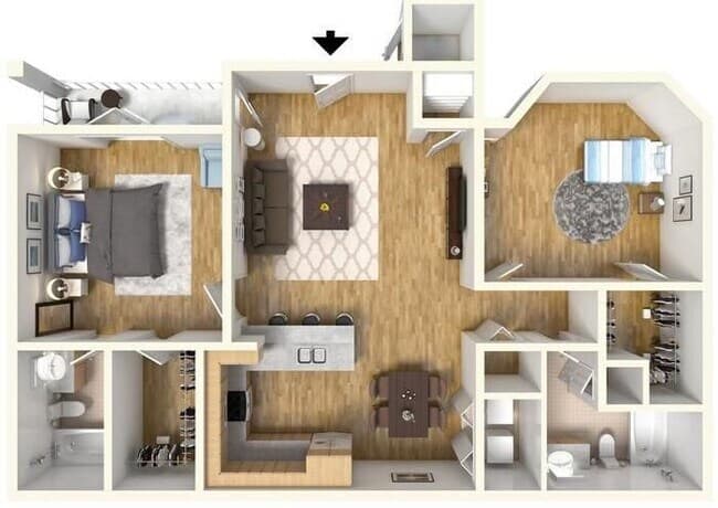 The Redwood floor plan
