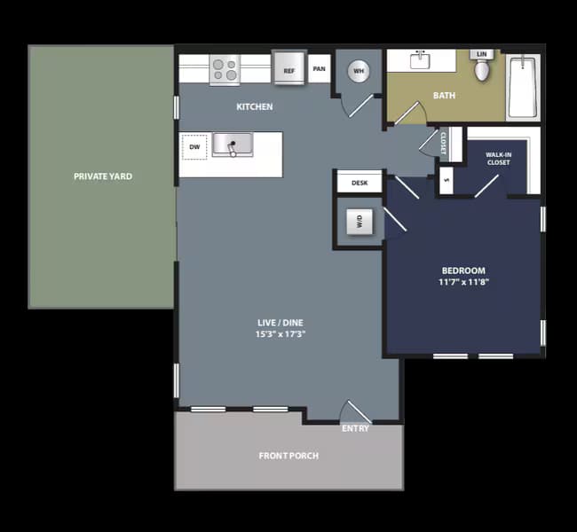 A1 102 floor plan