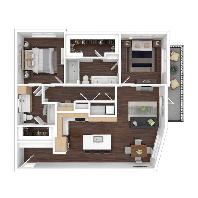 B2 1215 floor plan