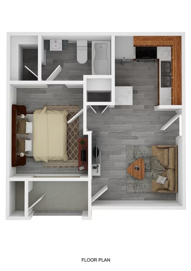 A 736 floor plan