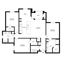 Guadalupe 1239 floor plan