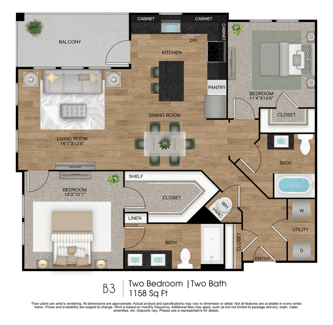 B3 1201 floor plan