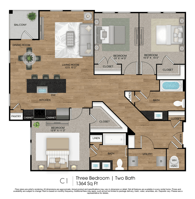 C1 1237 floor plan