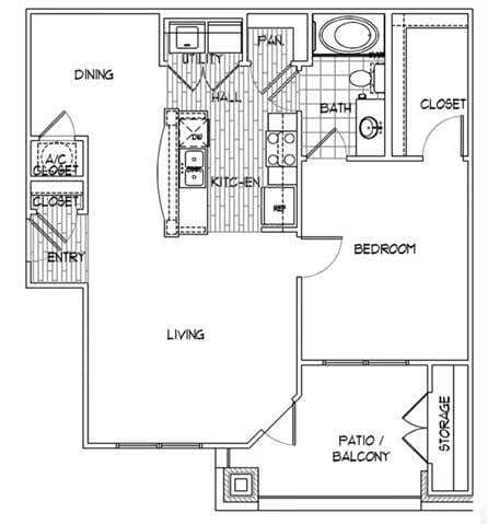 A4 6303 floor plan