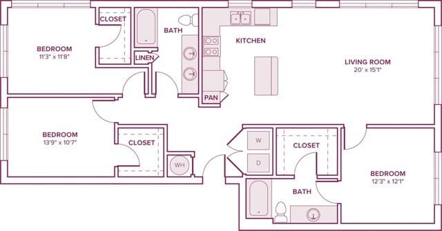 C01 3-3100 floor plan