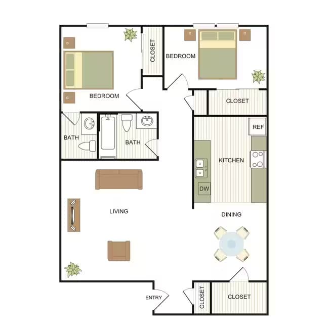 Guadalupe 32 floor plan