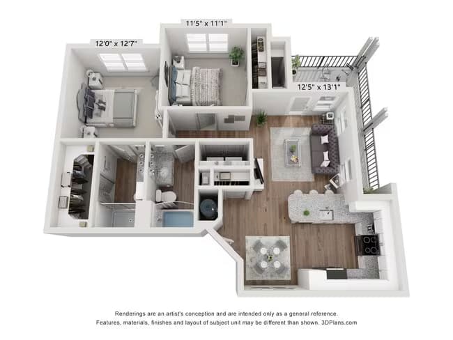 B1 1202 floor plan