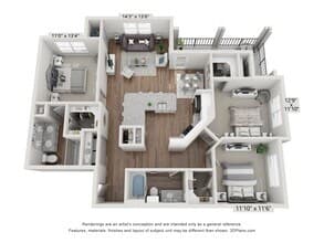 C1 3223 floor plan