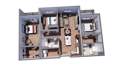 AMBER 1102 floor plan