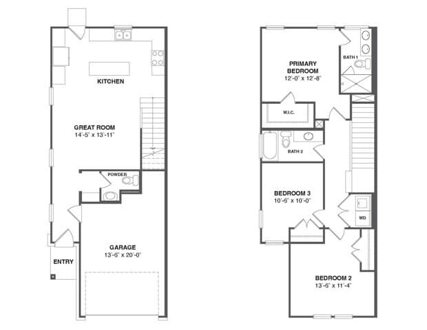 A1 2973-M floor plan
