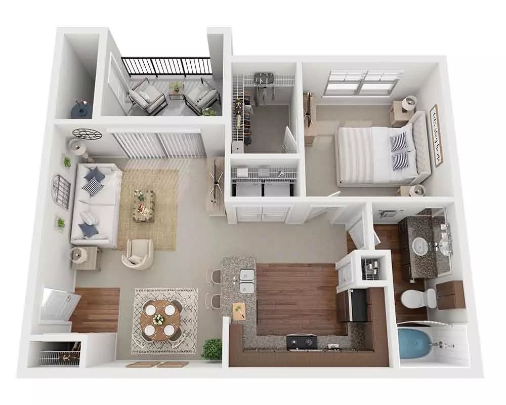 Unit 1325 1325 floor plan