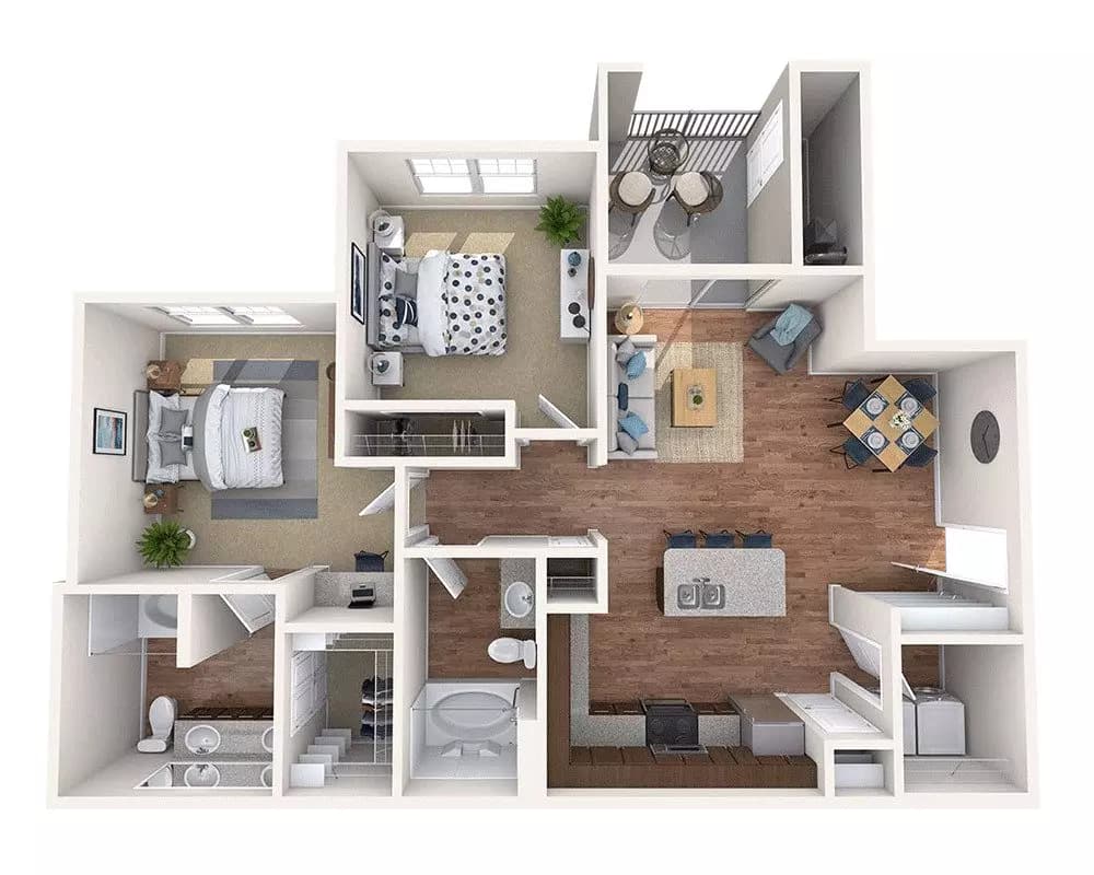 Unit 422 422 floor plan