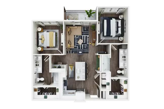 B1 1422 floor plan