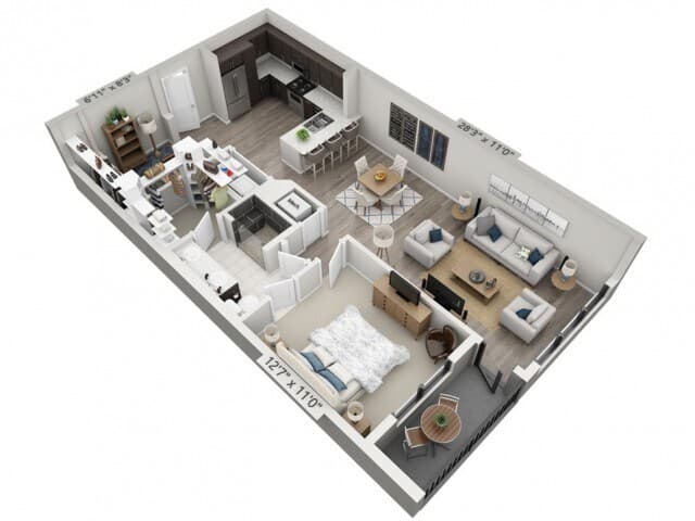 A3 444 floor plan