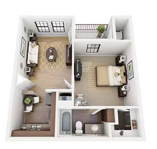 A1 6108 floor plan