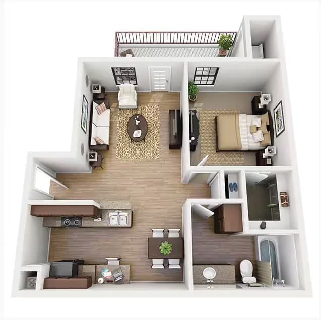 A2 4204 floor plan