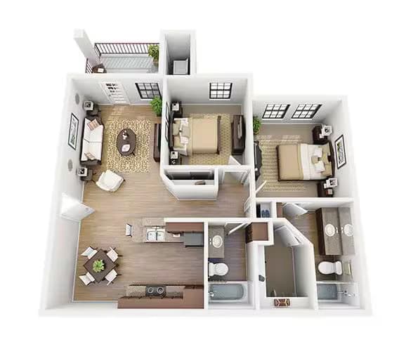 B1 5204 floor plan
