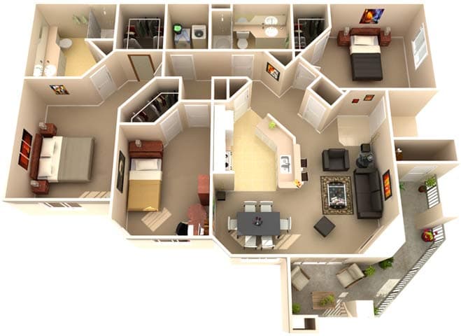 Unit 11586300 116 floor plan
