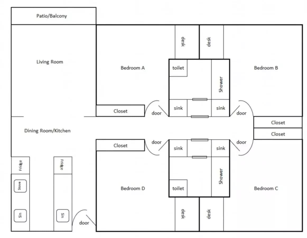 Unit 16804017 floor plan