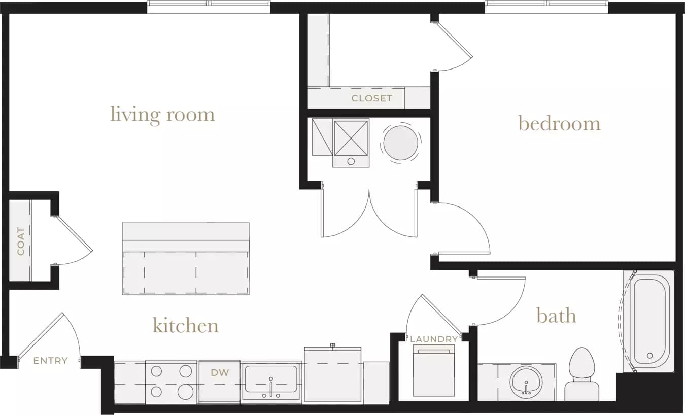 Unit 19876279 203 floor plan