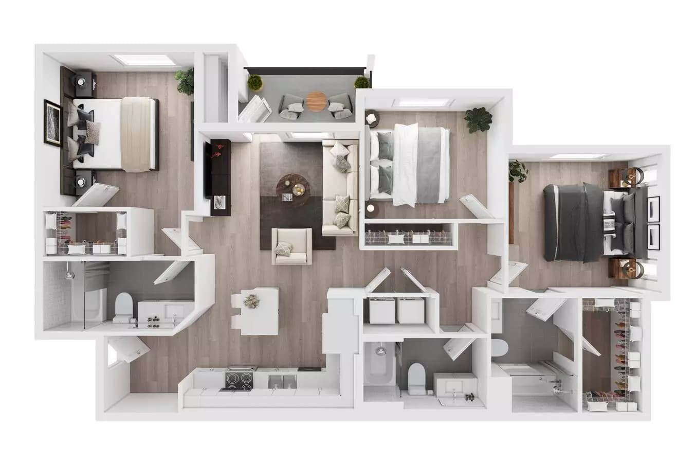 Unit 18539207 1385-102 floor plan