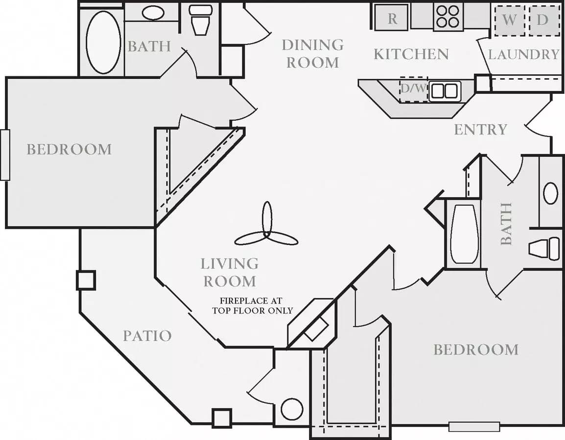 Unit 20241612 209 floor plan