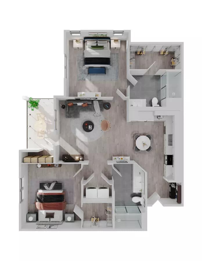 Unit 18226597 5101 floor plan
