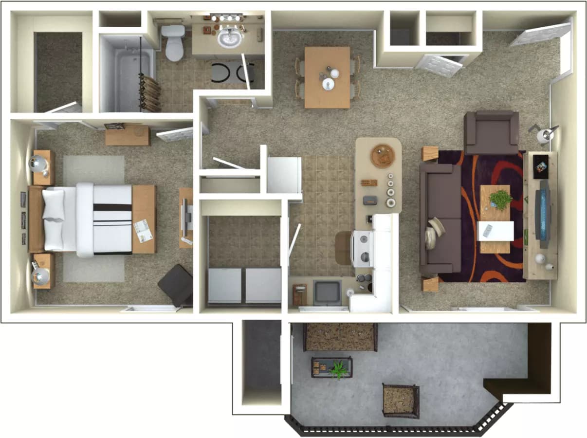 Unit 18160062 WAITRO6 floor plan