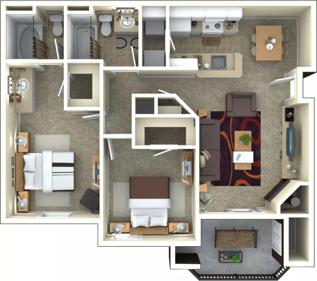 Unit 255 255 floor plan