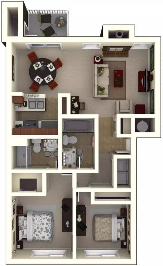 Unit 18794220 108 floor plan