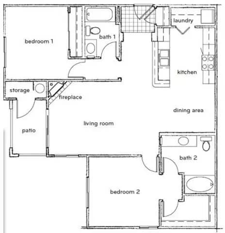 Unit 15879836 2106 floor plan