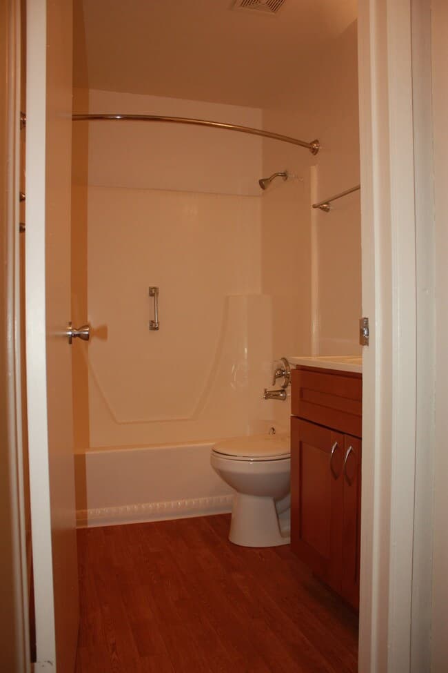 2 Bedroom - Upper unit floor plan