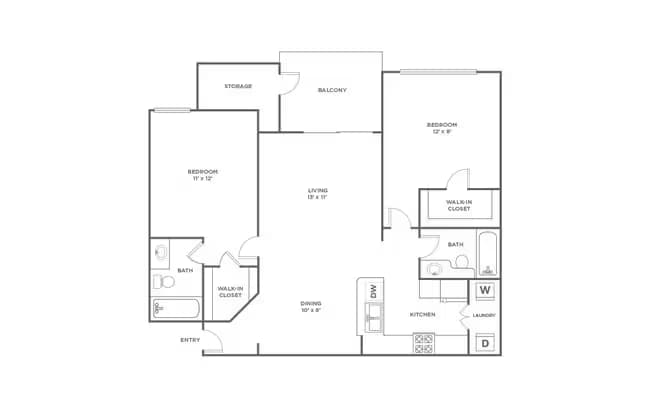 B1 227 floor plan