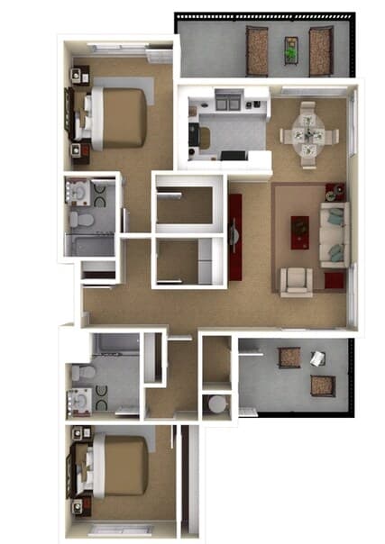 Mediterranean 4314 floor plan