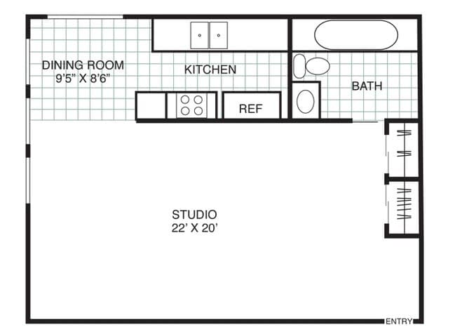 Residence 1 floor plan