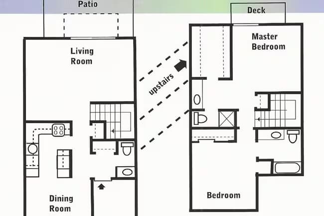 Townhome 2 floor plan