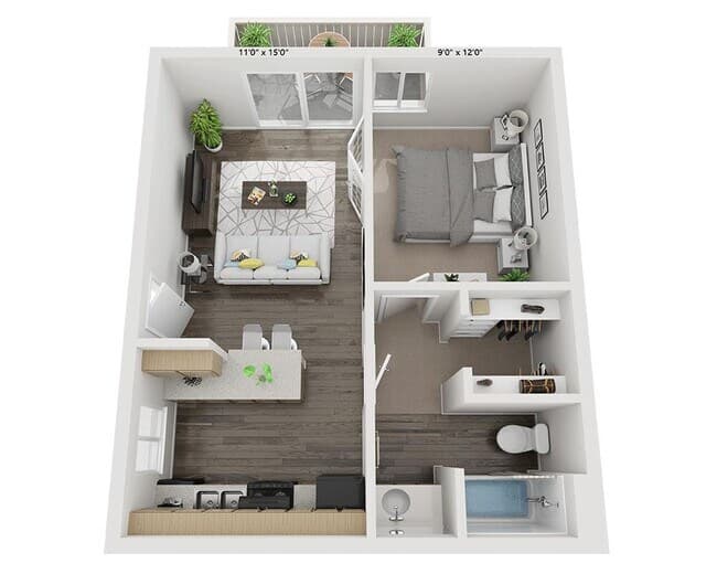 Plan A1 182 floor plan