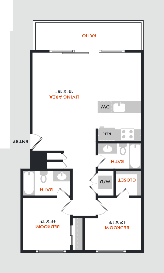 Plan 2AR 220 floor plan