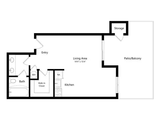 Safflower 104 floor plan