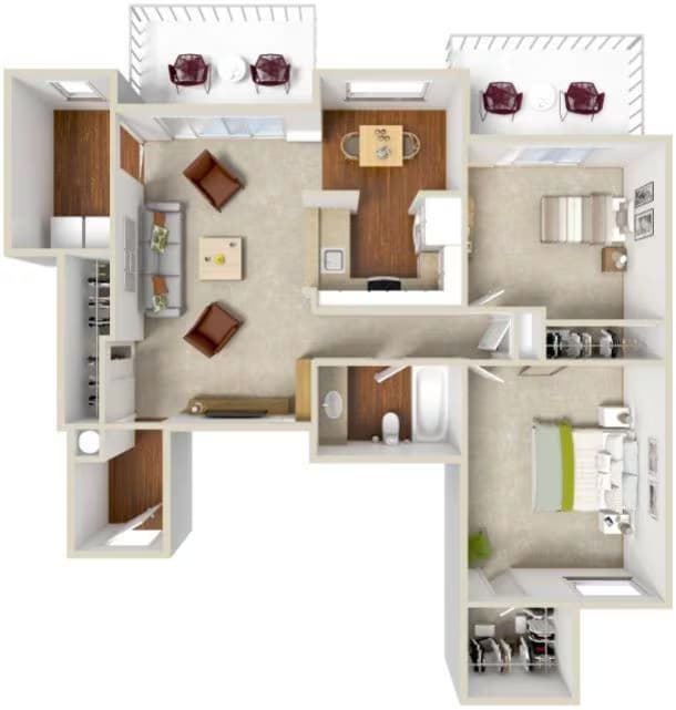 Heavenly Valley 059 floor plan