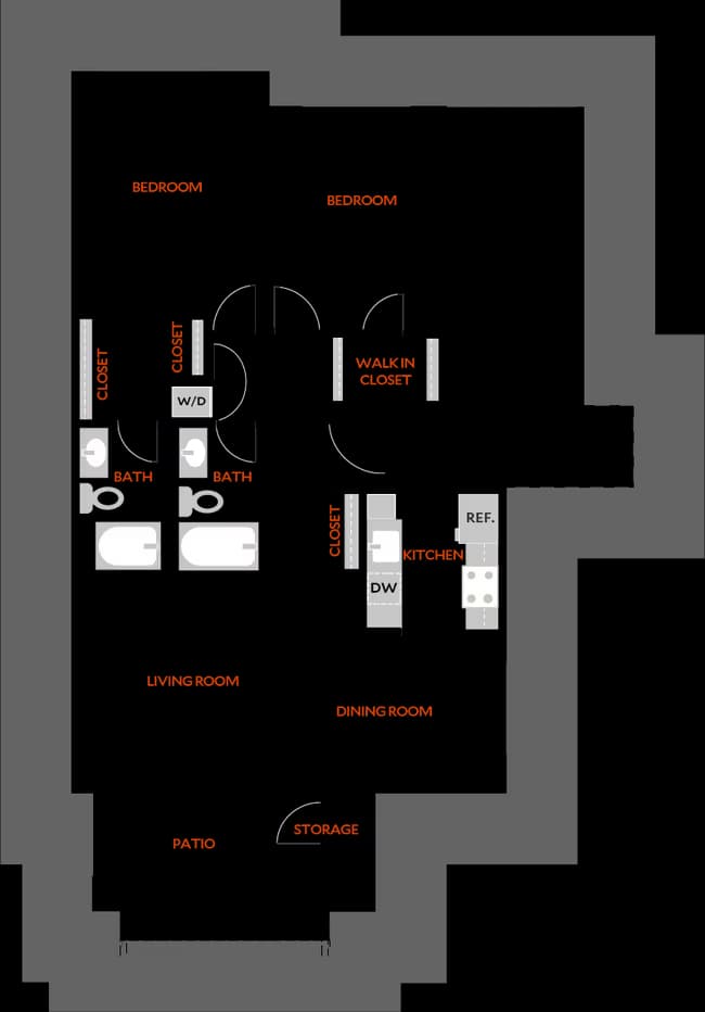Plan 2AR 1115 floor plan
