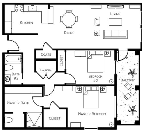 B6 floor plan
