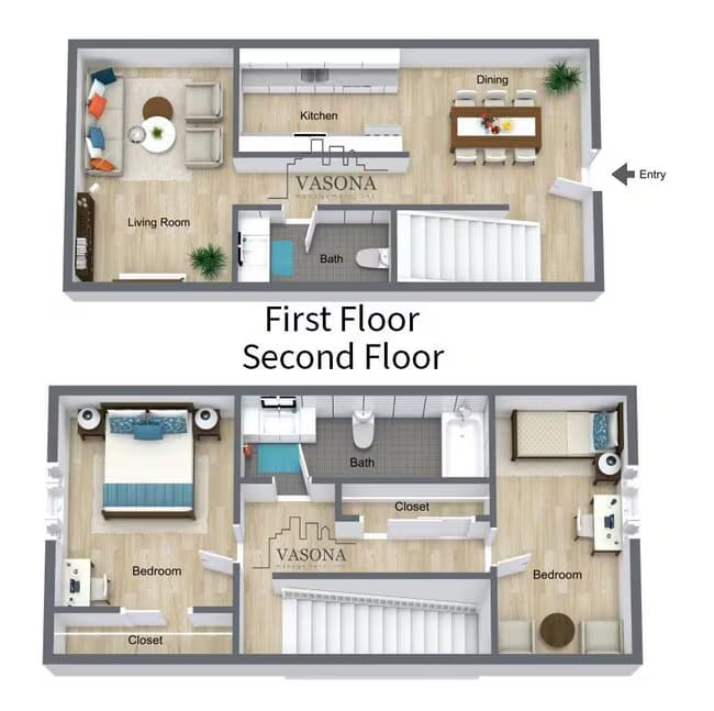 Whitman 2x1.5 38 floor plan
