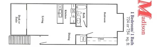 Madison floor plan