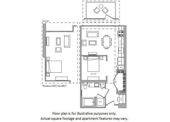 B 1011 floor plan
