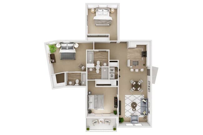 Scarborough 206 floor plan