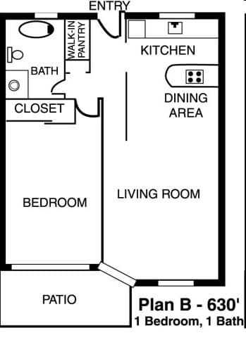 Plan B 135 floor plan