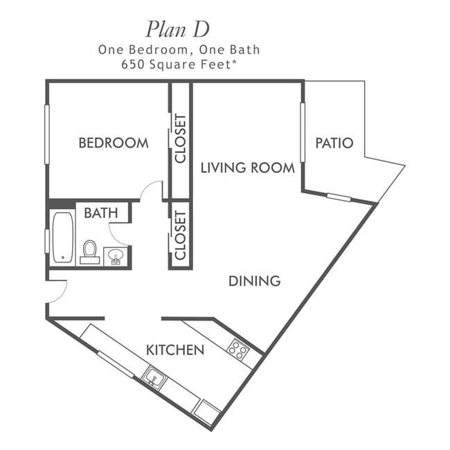 Plan D 112 floor plan