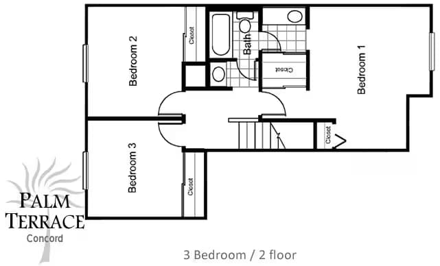 3 Bedroom 119 floor plan